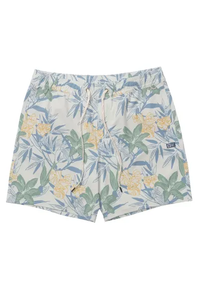 Pantaloni scurti de baie cu print floral