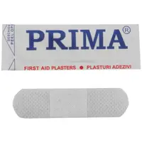 Set 5 x 100 Plasturi Hipoalergenici din Hartie, 19 mm x 72 mm, Prima, pentru Piele Sensibila