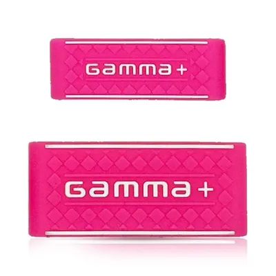 Set gripuri de silicon GAMMA+ - pentru masini de tuns/contur/ras - Roz