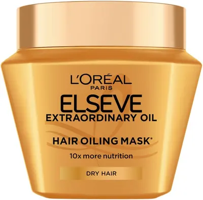 L'Oréal Elseve Mască pentru păr uscat Extraordinary Oil, 300 ml