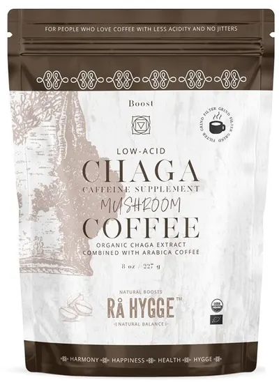 Cafea gourmet Arabica cu Chaga, măcinată, 227 g, Ra Hygge