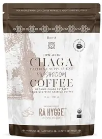 Cafea gourmet Arabica cu Chaga, măcinată, 227 g, Ra Hygge