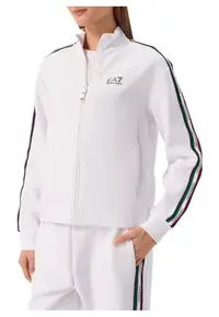 Trening dama TRAIN ITALIAN SPIRIT W TRACKSUIT FZ CH - Bumbac - Alb - Alb