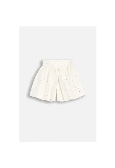 Pantaloni scurti cu imprimeu cu buline