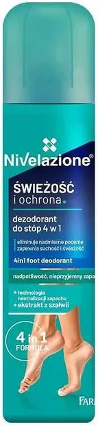 Farmona Nivelazione Spray deodorant antifungic și antiperspirant 4 în 1, 180 ml
