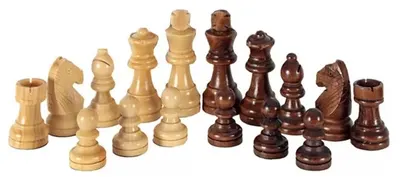 Set de piese de sah din lemn