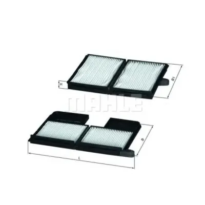 Filtru, aer habitaclu MAHLE ORIGINAL LA 186/S
