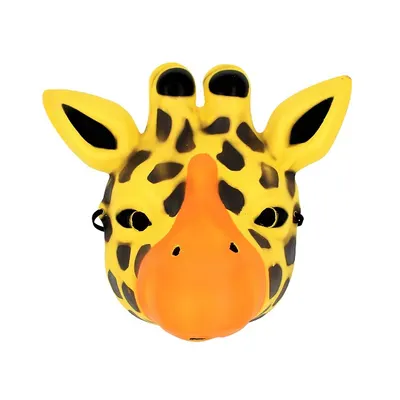 Mască pentru copii, Deluxebase, mărime universală, model animăluț girafă