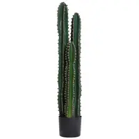 Outsunny Cactus artificial, realist, plantă artificială mare, dim. Ø 17 x 98H cm, verde | Aosom Romania