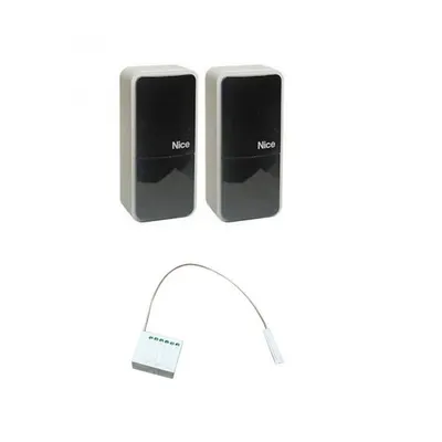 Set fotocelule wireless automatizari porti NICE EPMOW, interfata IBW, conectivitate BlueBUS