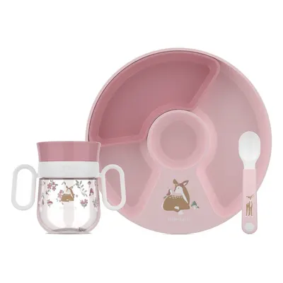 Set de veselă pentru copii 3 buc. din plastic Fairy Garden by Little Dutch – Mepal