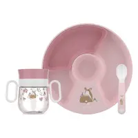 Set de veselă pentru copii 3 buc. din plastic Fairy Garden by Little Dutch – Mepal