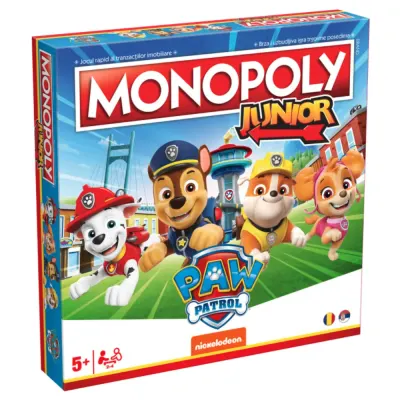 Monopoly Junior Patrula Catelusilor (limba romana)