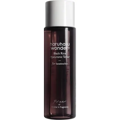 Toner hidratant pentru piele sensibilă fără alcool și parfum Haruharu Wonder Black Rice, 30 ml
