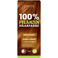 Vopsea de Par Bio, Rosu-Mahon, pe Baza de Plante, 100 g, LaVera and Sante