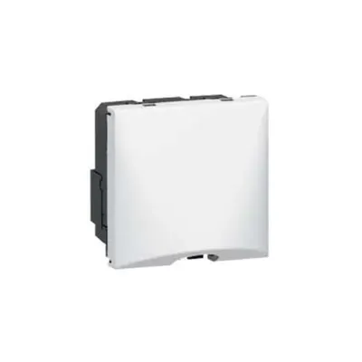 Iesire cabluMosaic - 16 A cu cable grip - 2 module - alb