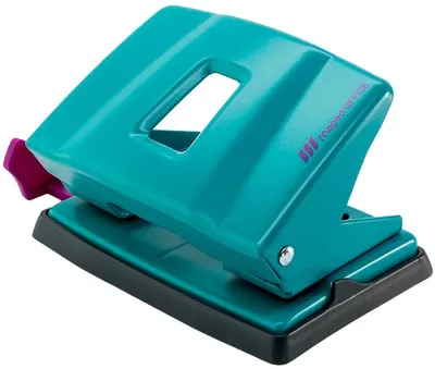 Punch Maped - Essentials Metal, pentru 20/25 coli, turcoaz