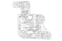 Element stop spate Stanga (cu becuri; modul) potrivit MERCEDES C (C204), C T-MODEL (S204), C (W204) dupa 2007