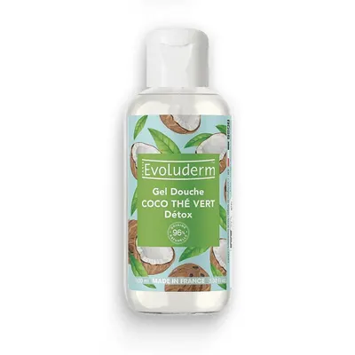 Gel de dus Pluie de Coco, 100ml, Evoluderm