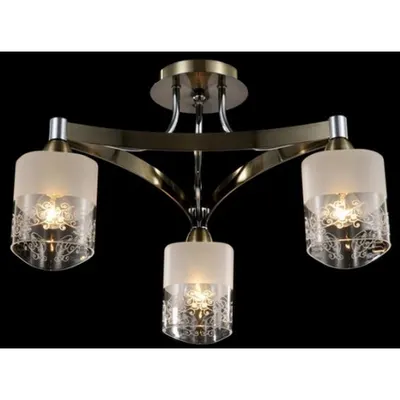 Candelabru Eurosize Tasmania,3 x E14, 230V, D.500cm,H.220 cm,Crom