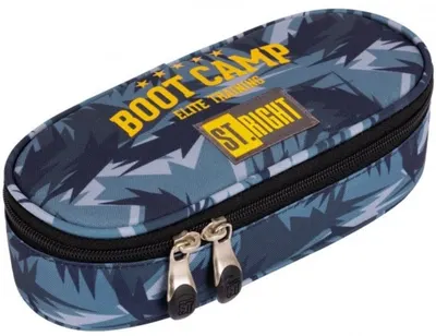 Penar școlar oval St. Right Boot Camp - Cu 1 fermoar