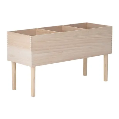 Bibliotecă în culoare naturală deschisă din lemn de paulownia 91x50x35 cm Douve – Bloomingville