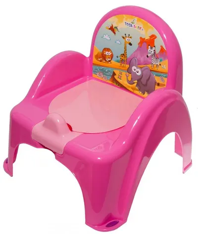 Mini toaleta Tega Baby Safari roz
