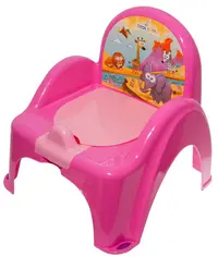 Mini toaleta Tega Baby Safari roz