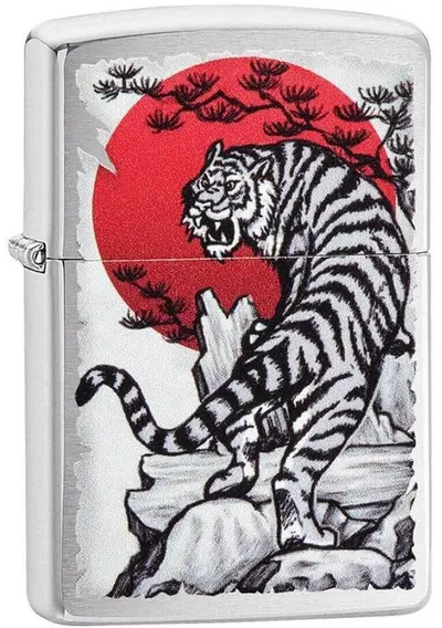 Brichetă Zippo - Asian Tiger Design