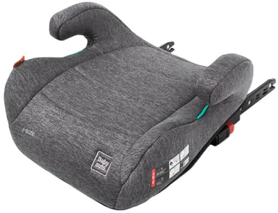 Scaun auto Babyauto - Nauna, IsoFix, i-Size, 125-150 cm, Grey Dobby