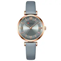 Ceas dama de mana Curren Quartz Casual Elegant Fashion Analog Gri