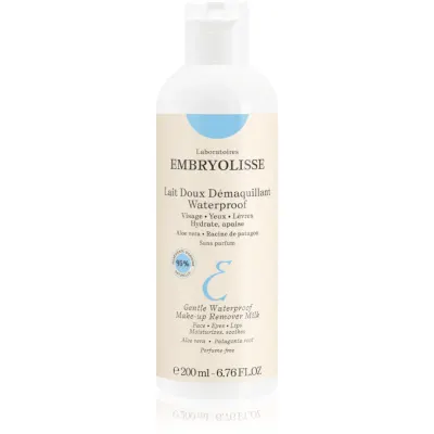 Embryolisse Lait Doux Démaquillant Waterproof lapte demachiant hidratant pentru toate tipurile de ten 200 ml