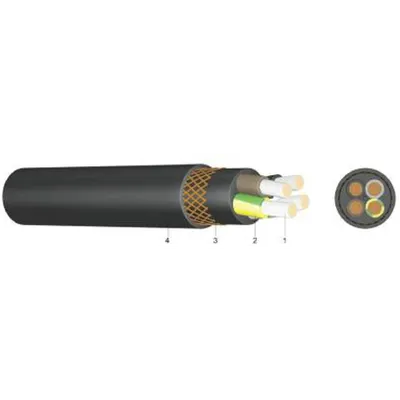 Cablu Nshtou 4x4 Mm - Schrack