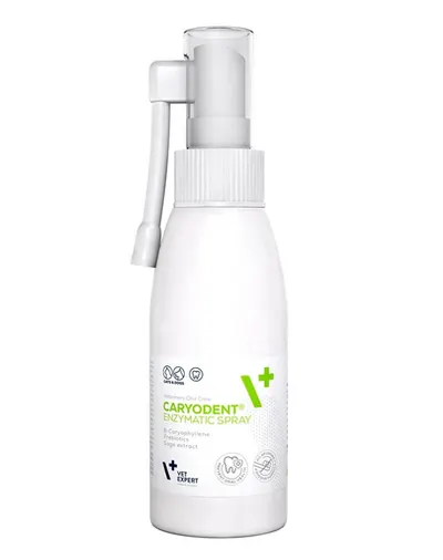 VET EXPERT Oral Care Enzymatic Spray 75g spray enzimatic pentru igienă orală câini și pisici