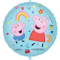 Balon folie peppa pig rotund 46 cm