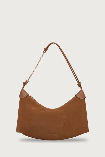 Marciano by Guess hobo bag pentru femei din piele întoarsă GRACE