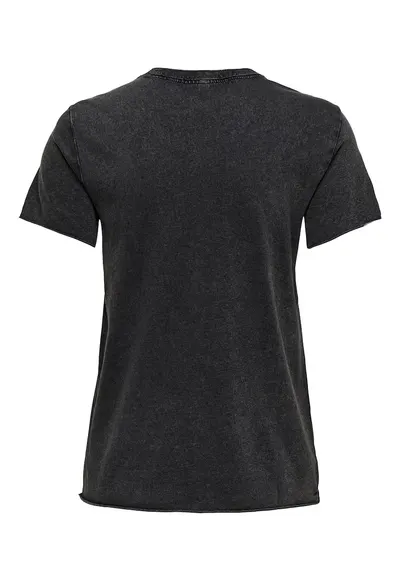Tricou dama 15215721 - Bumbac organic - Negru - Negru