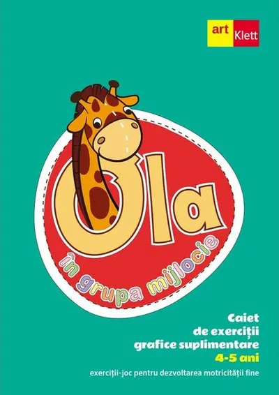 OLA în grupa mijlocie. Caiet de exerciții grafice suplimentare (4 - 5 ani) - Paperback - ***