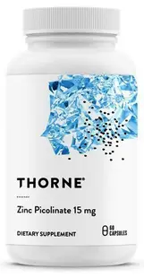 Zinc Picolinate, 15 mg, 60 capsule , Thorne