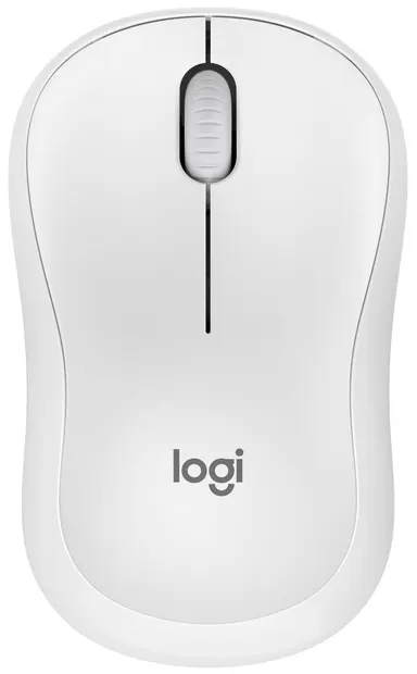 Mouse Logitech - M240 Silent BT, optic, fără fir, alb închis