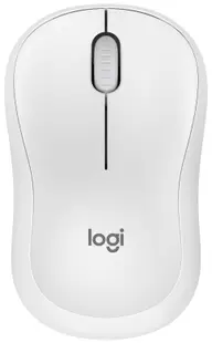 Mouse Logitech - M240 Silent BT, optic, fără fir, alb închis