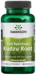Kudzu Root, 500 mg, 60 capsule, Swanson