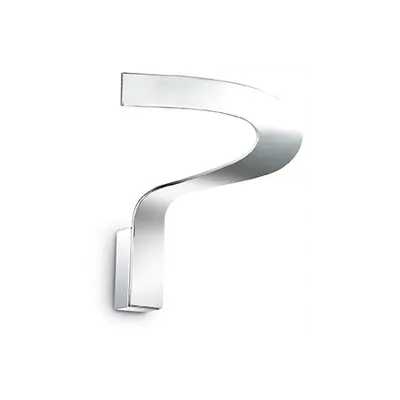 Aplica Why, 1 LED, 417 Lm, L:250 mm, H:250 mm, Crom
