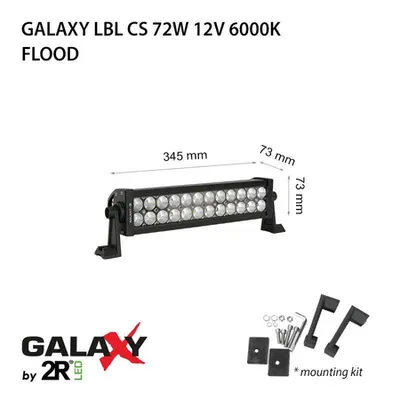 Proiector bara LED GALAXY LBL CS 72W 12/24V 6000K