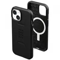 Husa MagSafe pentru Apple iPhone 15 Plus, Urban Armor Gear, Civilian, Neagra