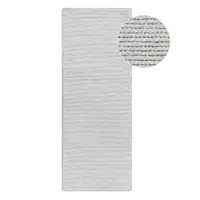 Covor tip traversă alb țesut manual din lână 80x200 cm Francois – Villeroy&Boch