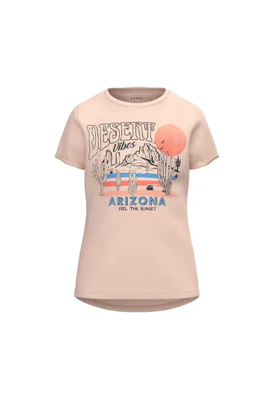 Tricou copii - 302000098 - Bumbac - Roz - Roz