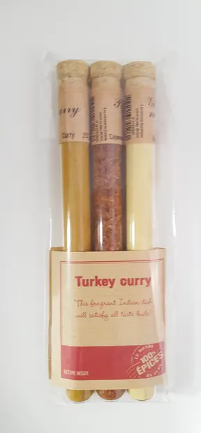 Set 3 condimente - Curry de curcan
