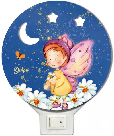 Lampă de noapte LED pentru copii Dekori - Zână