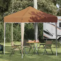 vidaXL Cort de Petrecere Pop-up 195 x 195 x 245 cm Bej Material Oxford